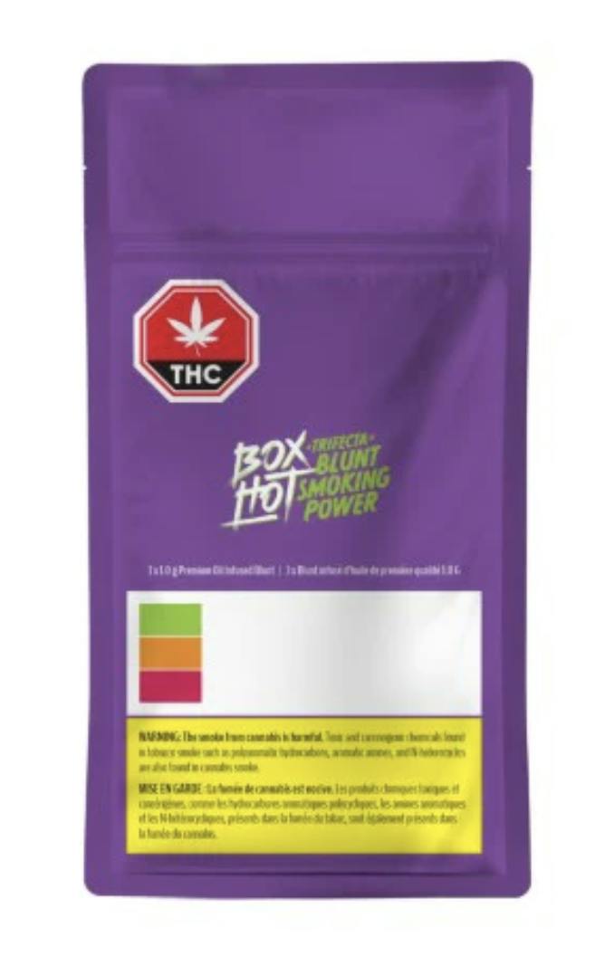 Trifecta Of Blunt Smoking Power Infused 3 x 1g