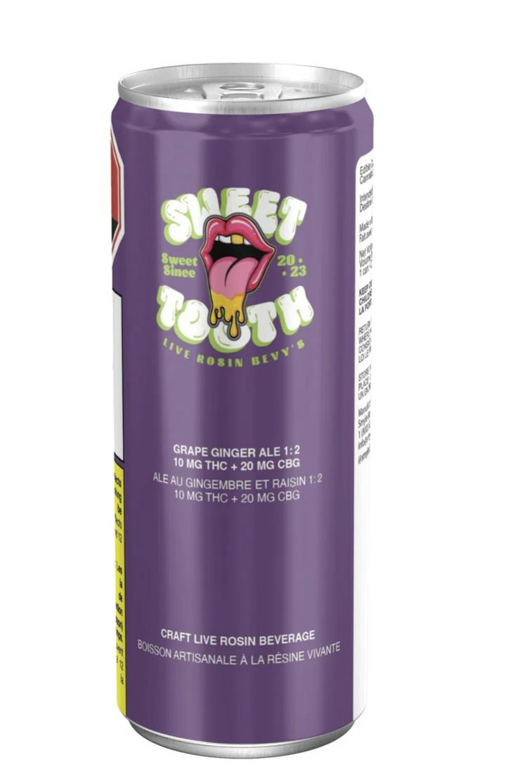 Live Rosin Grape Gingerale Drink