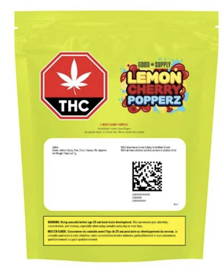 lemon Cherry Popperz 7g