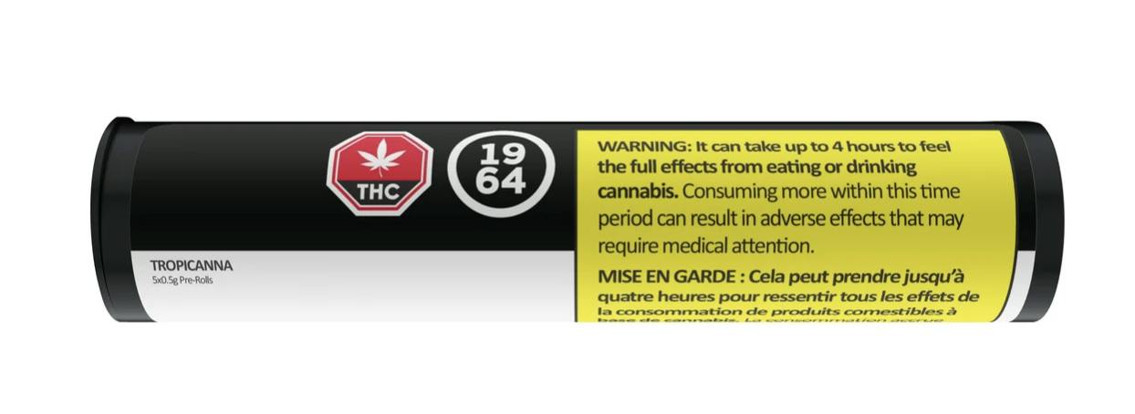 Tropicanna Pre-Rolls 5 x 0.5g