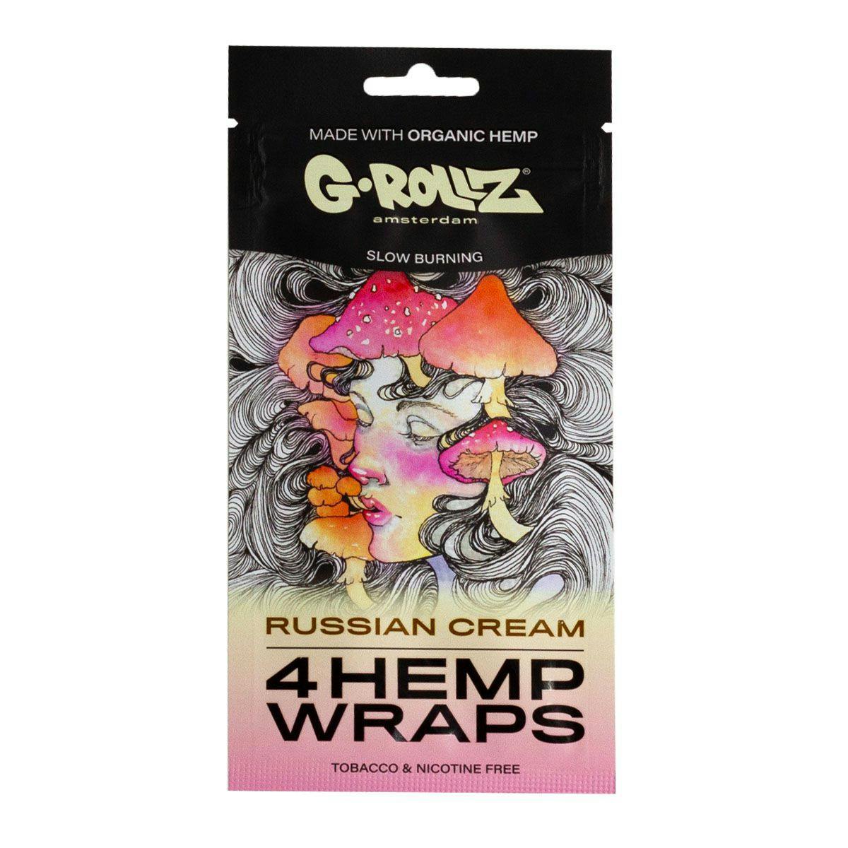 Hemp Wraps - 4pk - Russian Cream