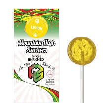 Mountain High Suckers - Elementals - Lemon - 10mg