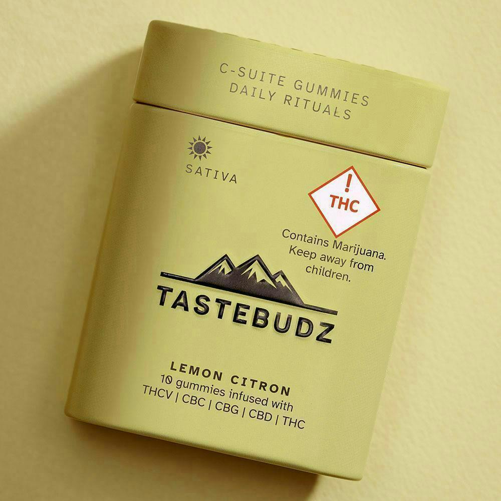 Tastebudz - Gummies - Lemon Citron - 100mg