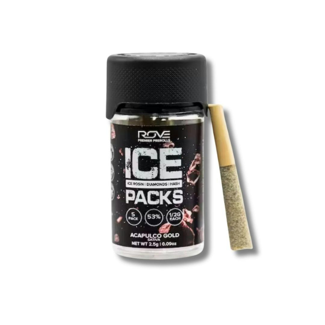 Rove - Ice Pack Preroll - Acapulco Gold - 6pk