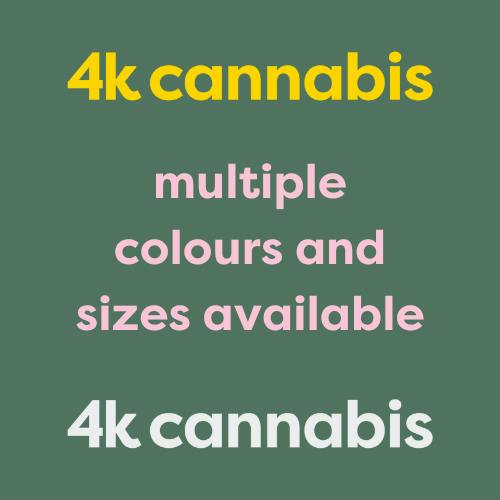 4k Cannabis | Rainbow Tech Zip | Coral | XS
