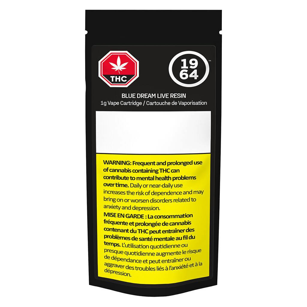 Blue Dream Live Resin 510 Thread Cartridge - 1g