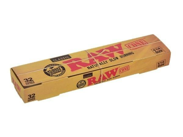RAW - Classic 1 1/4 Cones - 32 Pack