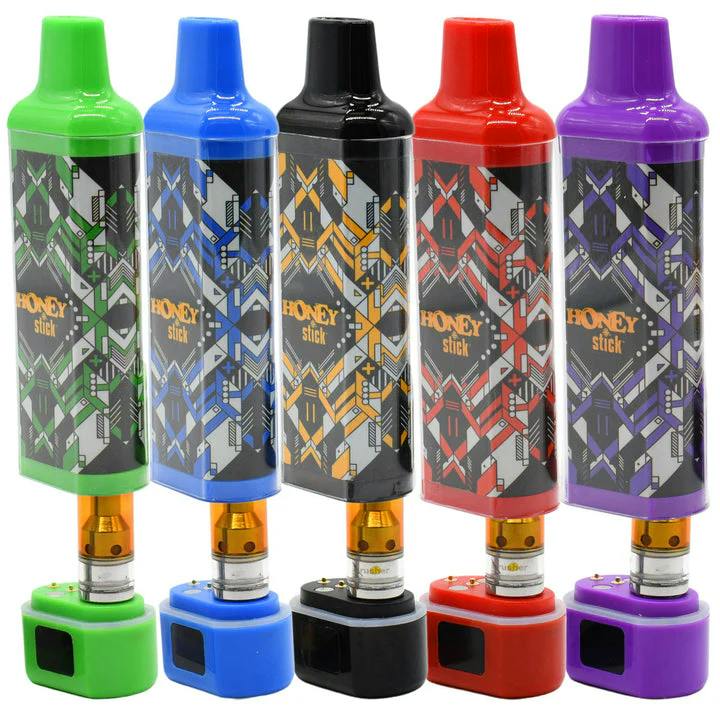 HoneyStick - Cart Pen Vape Concealer - Autodraw Cartridge Vape Battery