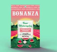BONANZA-Boosted Gummies-Watermelon Indica