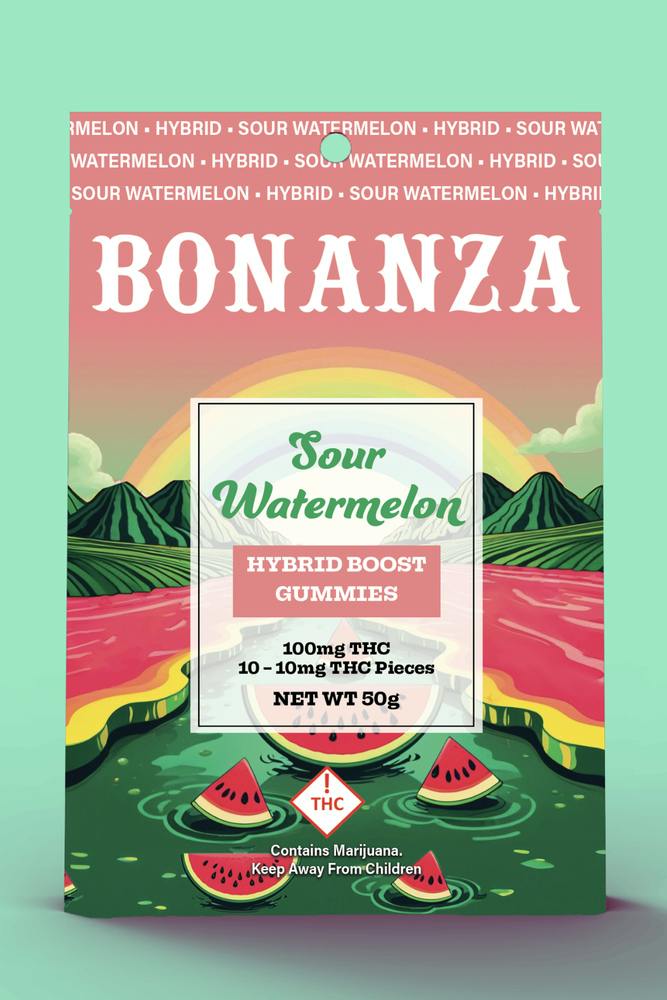 BONANZA-Boosted Gummies-Strawberry Milkshake Hybrid
