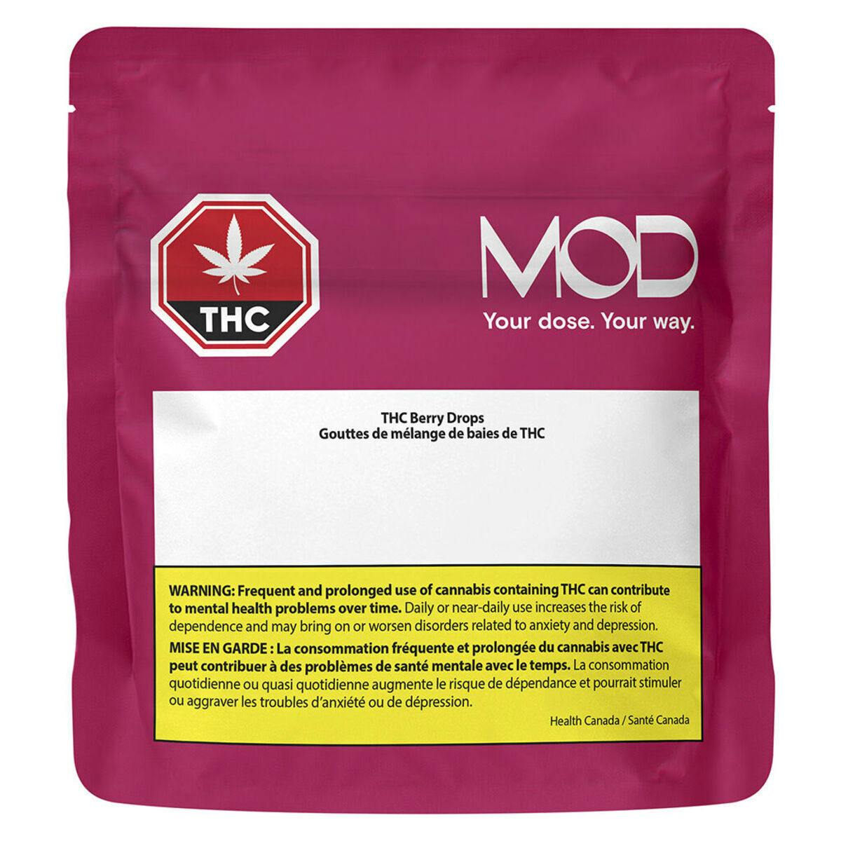 Mod - THC Berry Drops - Hybrid - 3ml