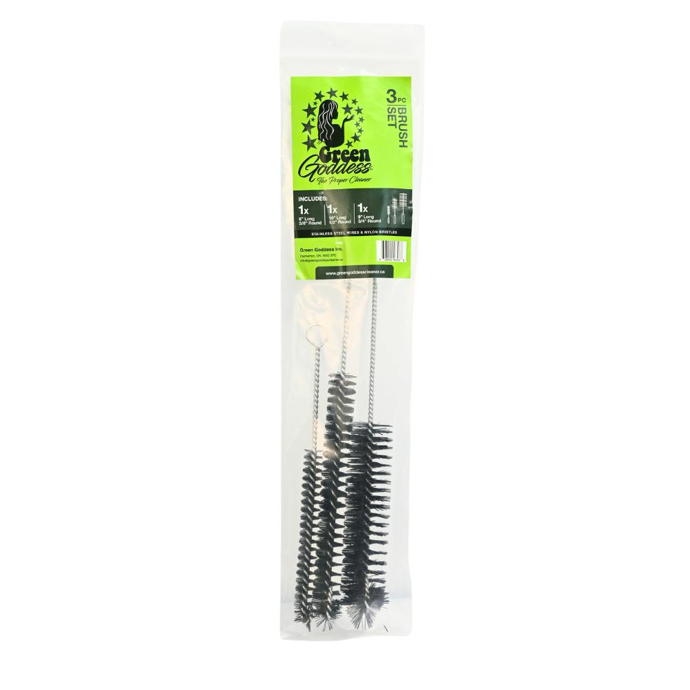 Green Goddess - Brush Set - 3 Pack