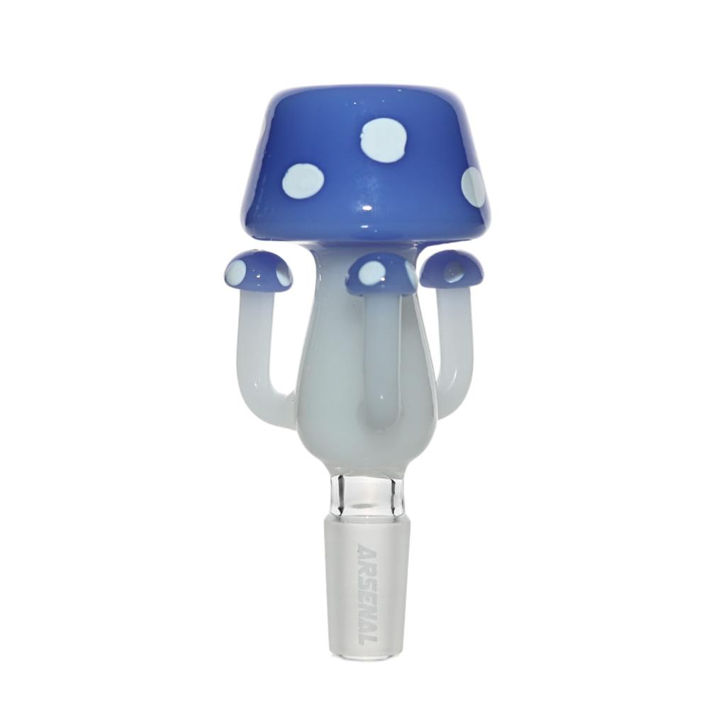 Mushroom Cluster Glass Bowl - 14mm - Assorted