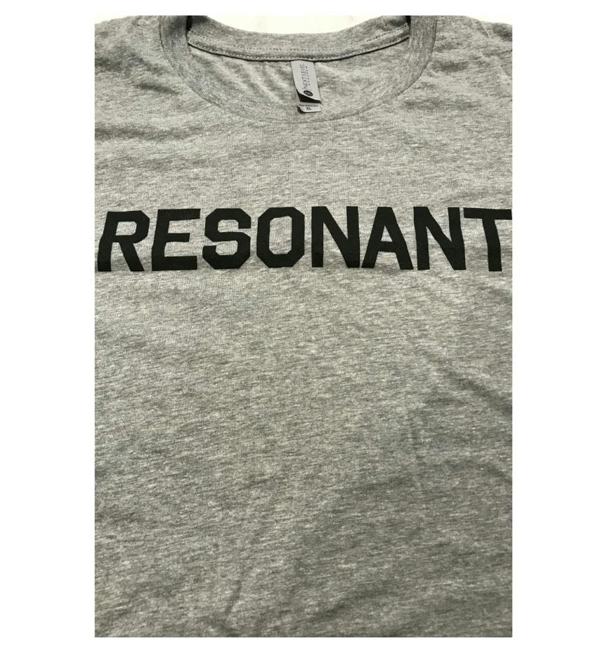 Resonant | Grey | Block T-shirt