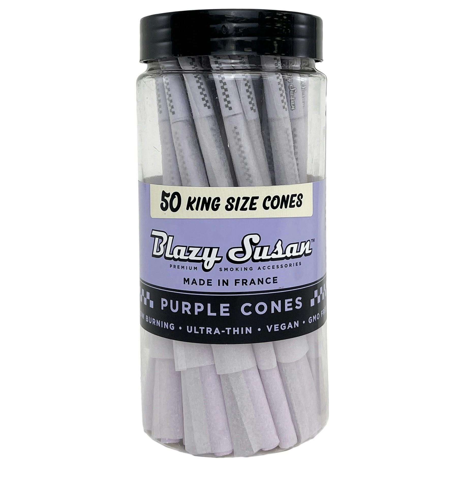 Blazy Susan | 98mm | Purple Cones 50 pk