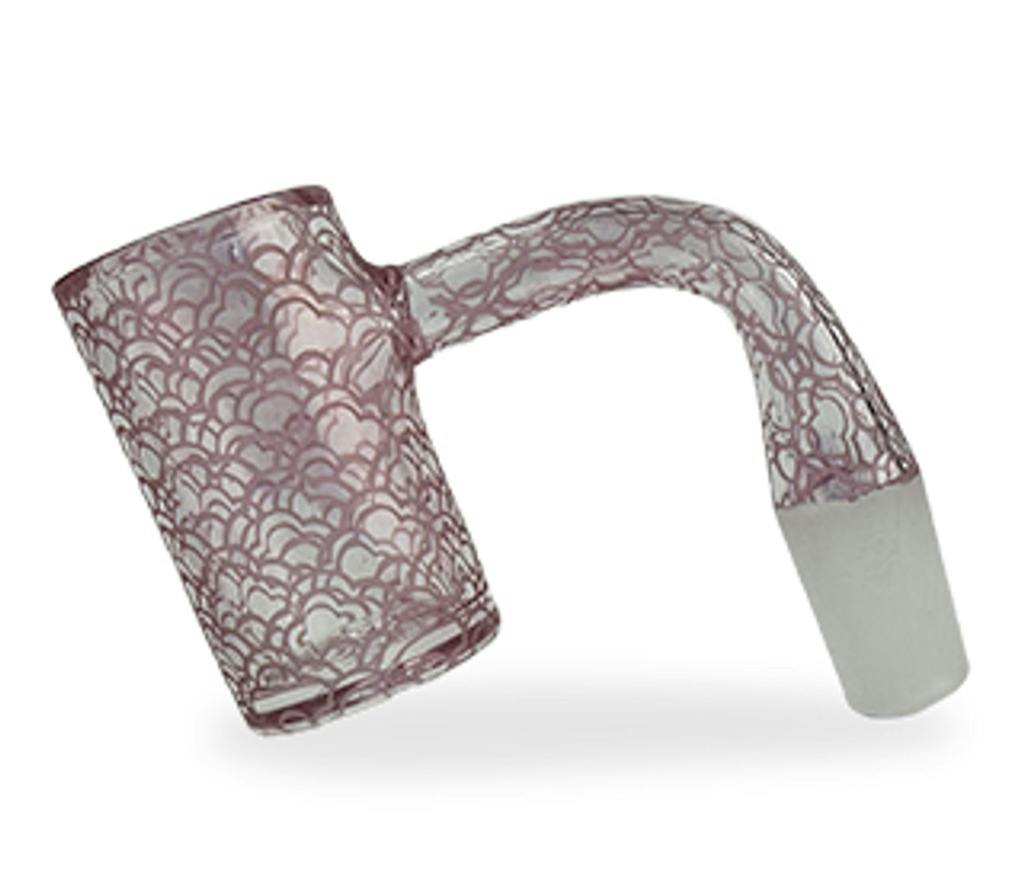 SirEEL | Etched Quartz Bangers Colored 14mm Male 90°