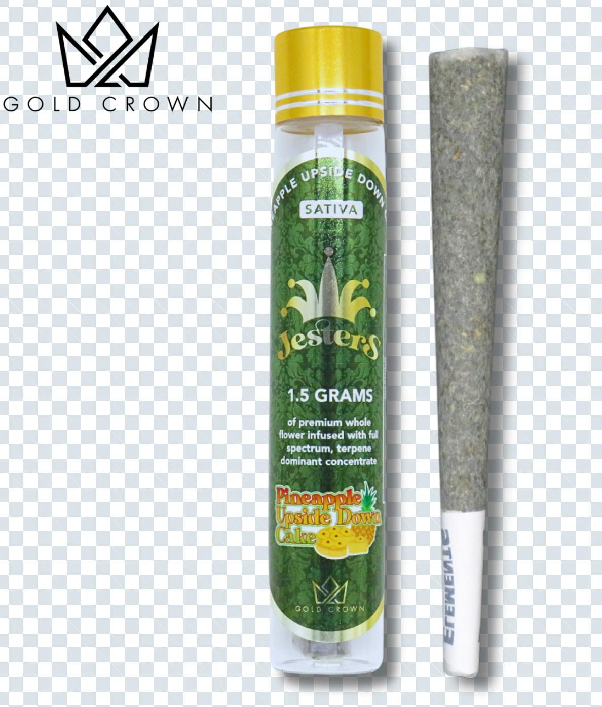 Jesters - Pineapple Upside Down Cake Infused Pre-Roll 1.5g