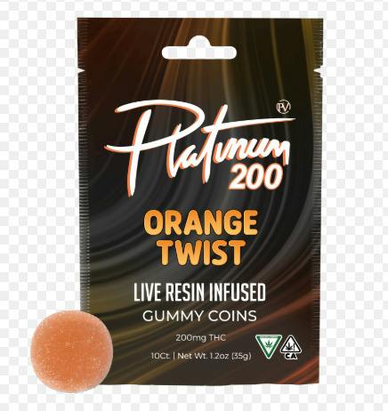 Orange Twist Resin