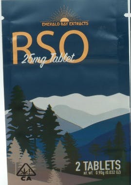 Strawberry Cough [S]: Full-spectrum RSO Tablets