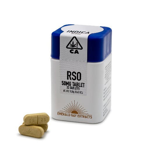 Sherbet Cream Pie [I]: Full-spectrum RSO Tablets
