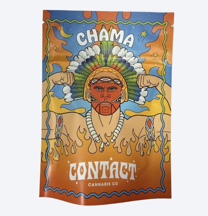 Chama [H] 3.5g Indoor Flower: Contact Cannabis