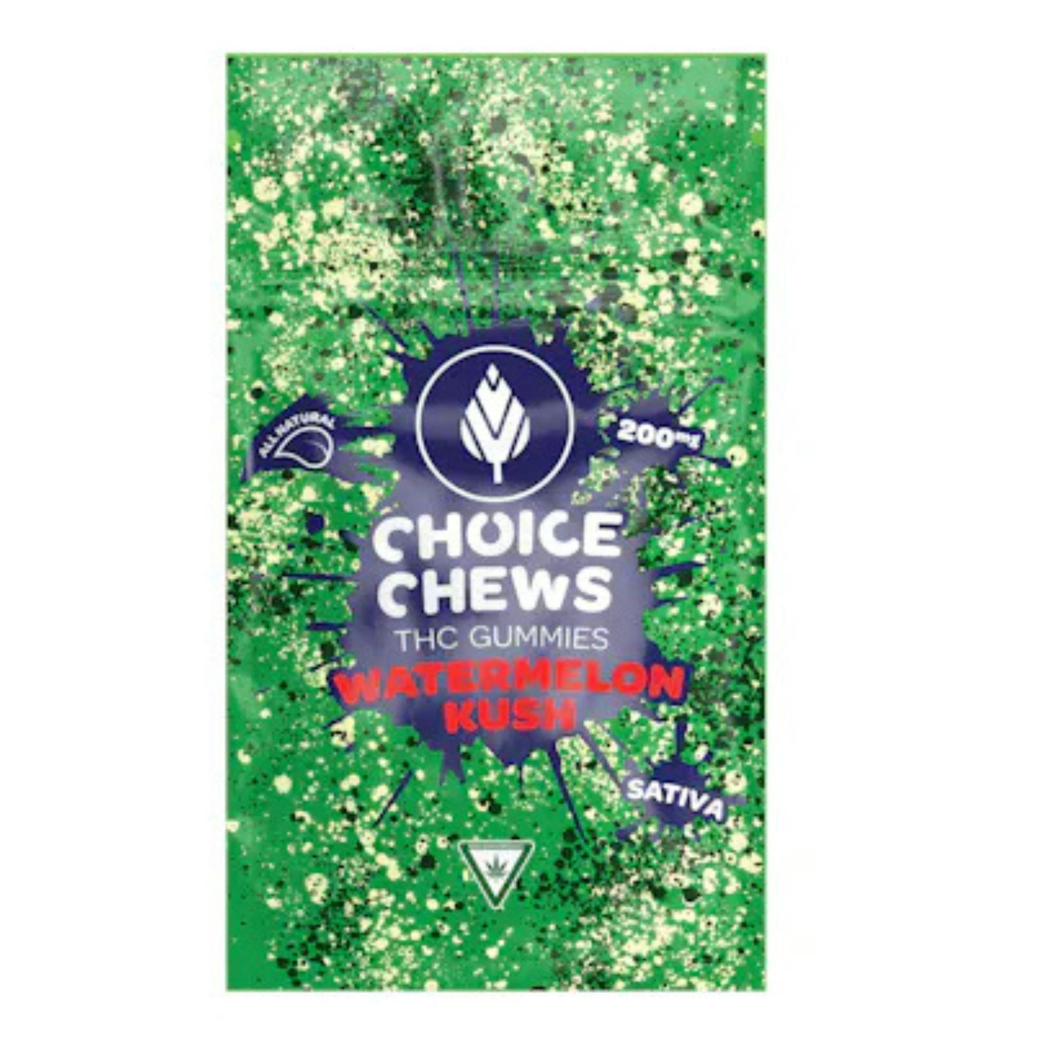 Choice - Soft Chew - 200mg - Watermelon Kush (REC)