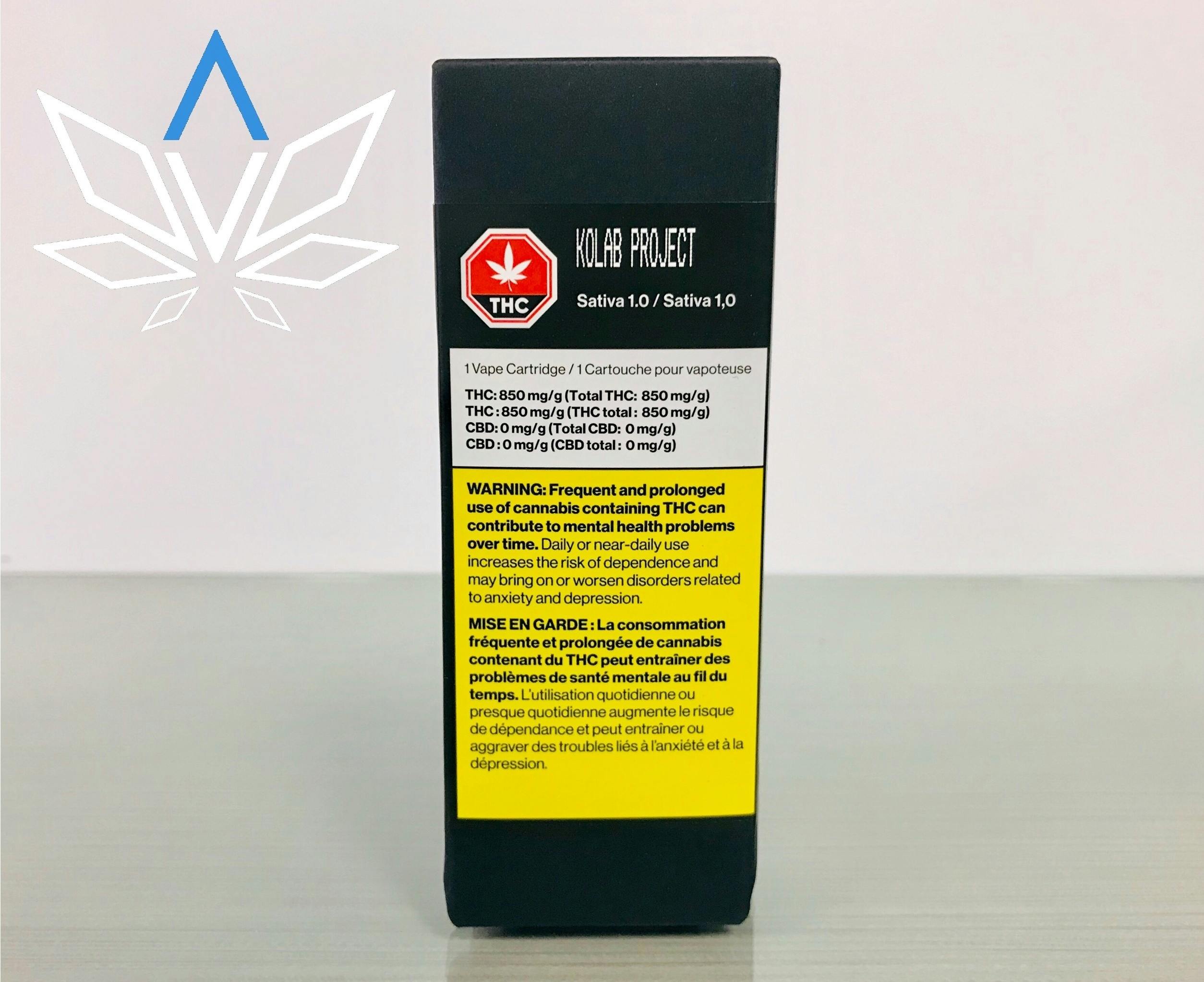 Kolab Strawberry Ice Diamonds Vape Cart 1g