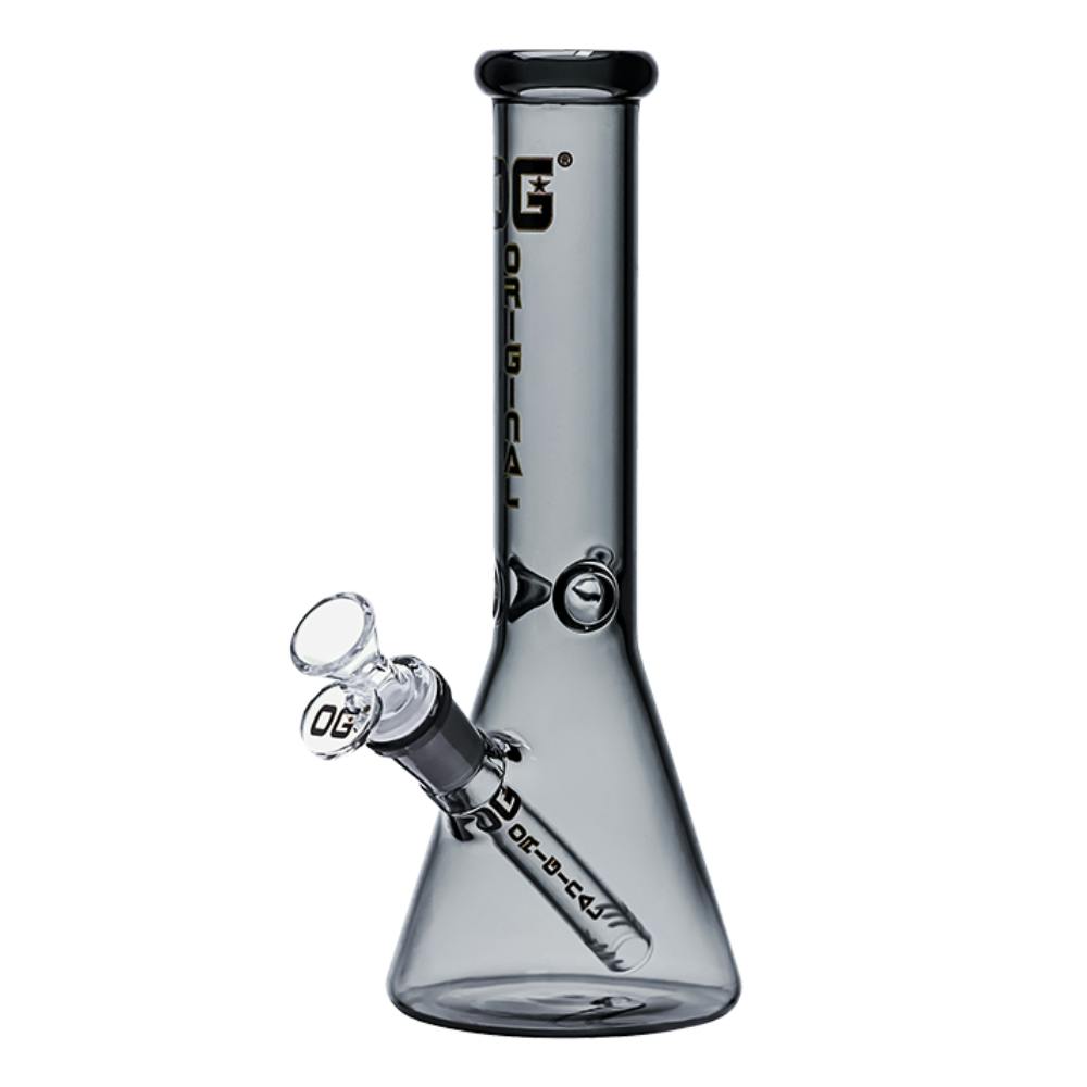 Colored Bong - 10" - Transparent Black