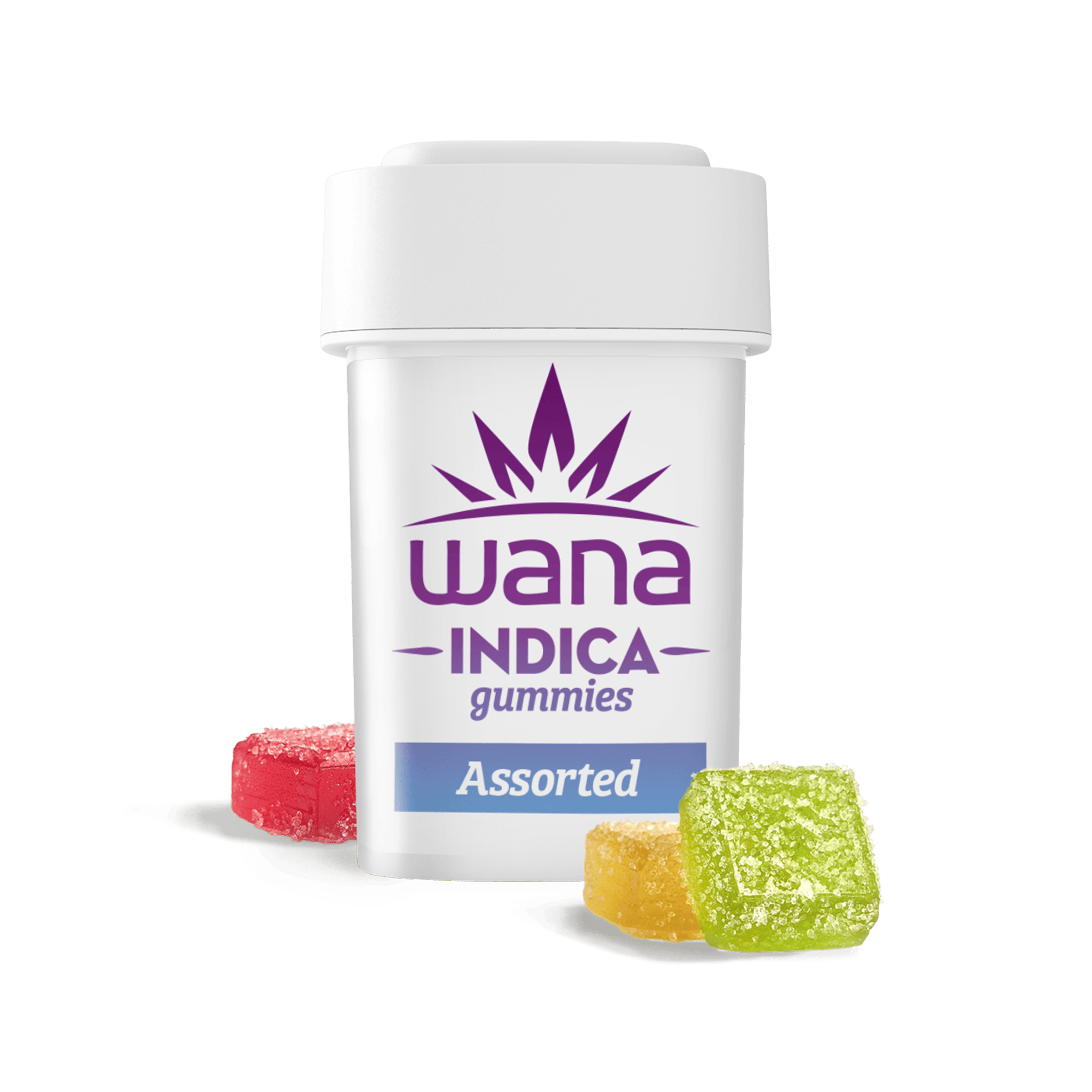 Wana | Sours | Indica 100mg Gummies