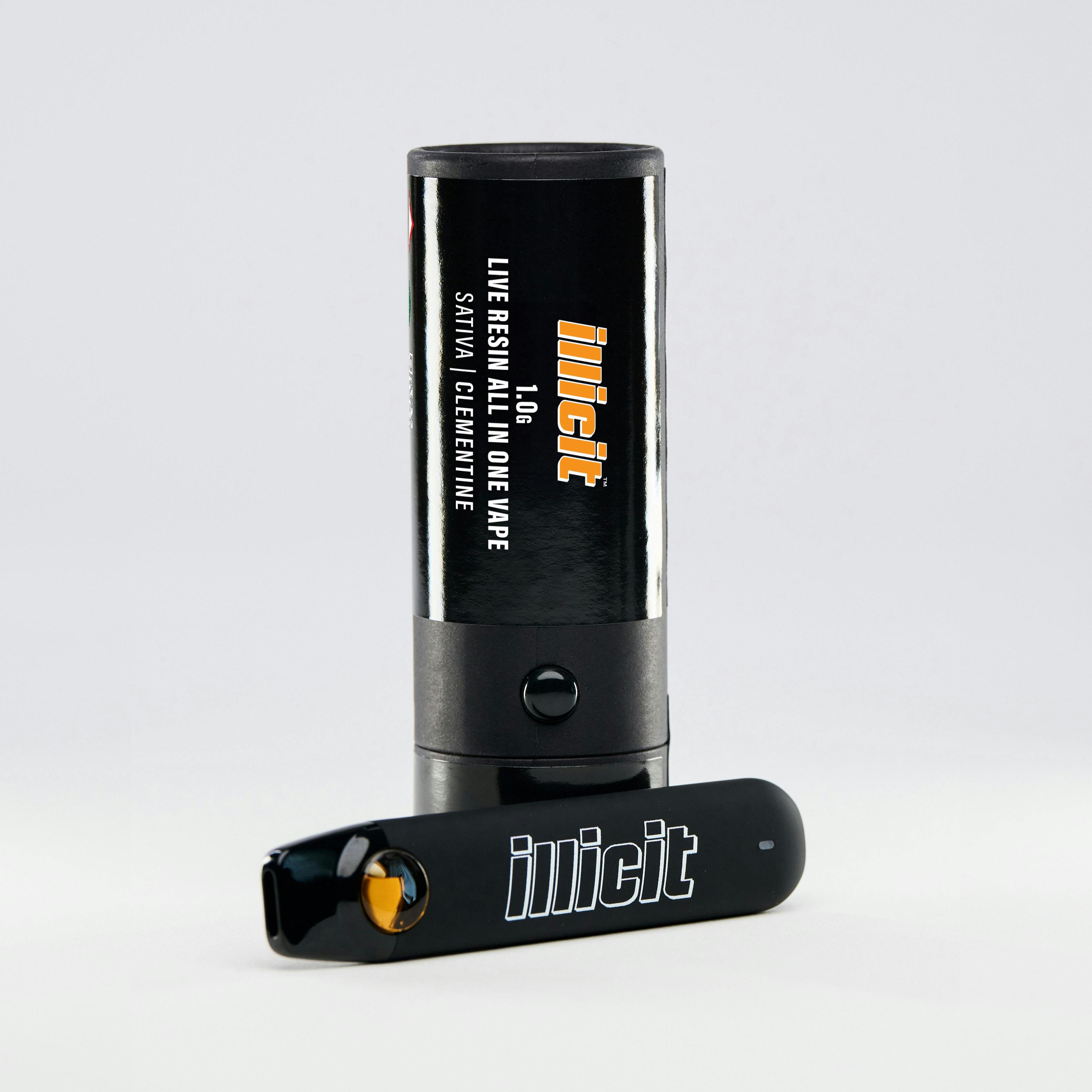 Illicit: Live Resin Vape | Clementine | All-In-One