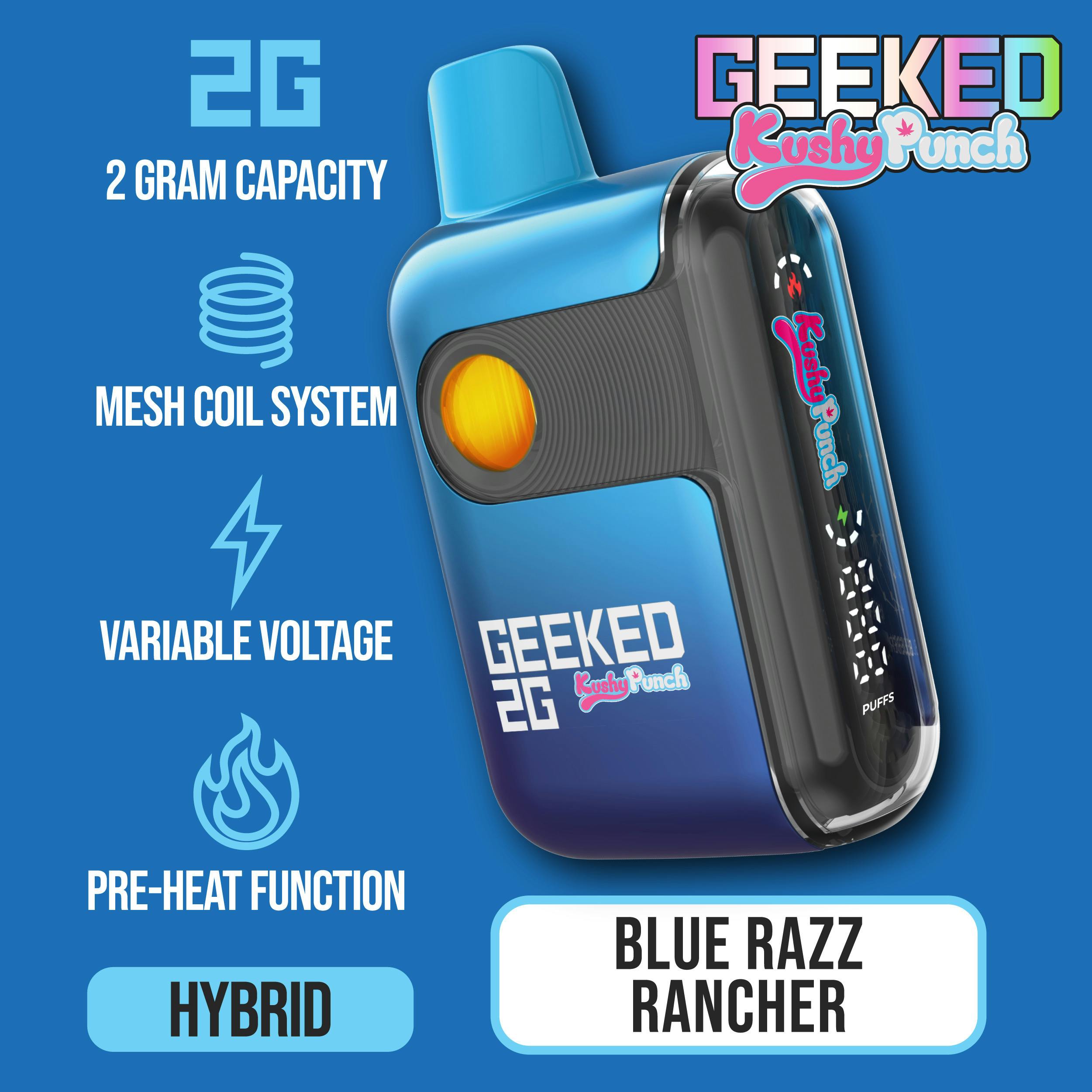 Blue Razz Rancher All-in-One Vape (2g)