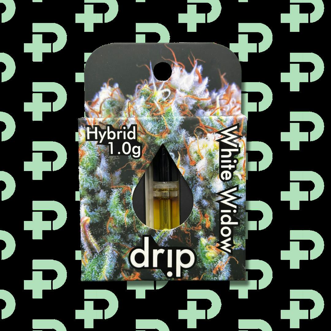 Drip 1g Cart - Hybrid - White Widow cannabis product