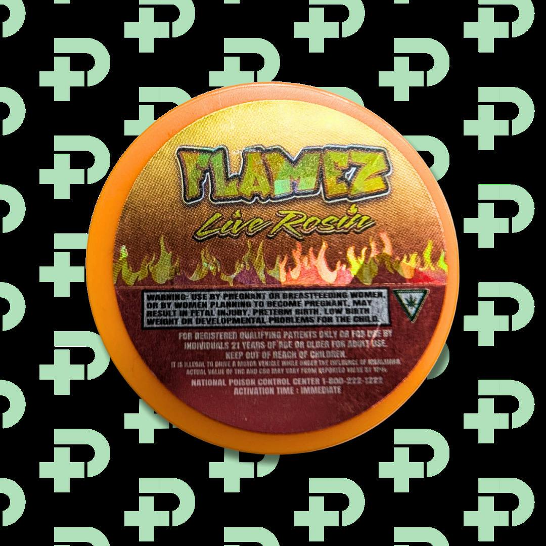 Flamez 2g Live Rosin - Lemon Drop
