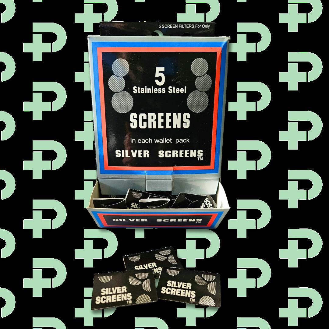 Silver Screen Filters 5 Screens Per Pack