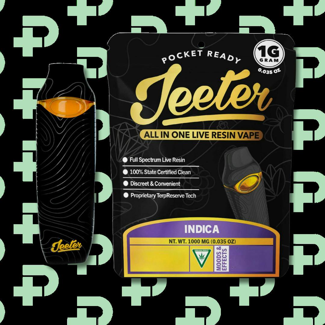 Jeeter 1g Live Resin Disposable - Gravity