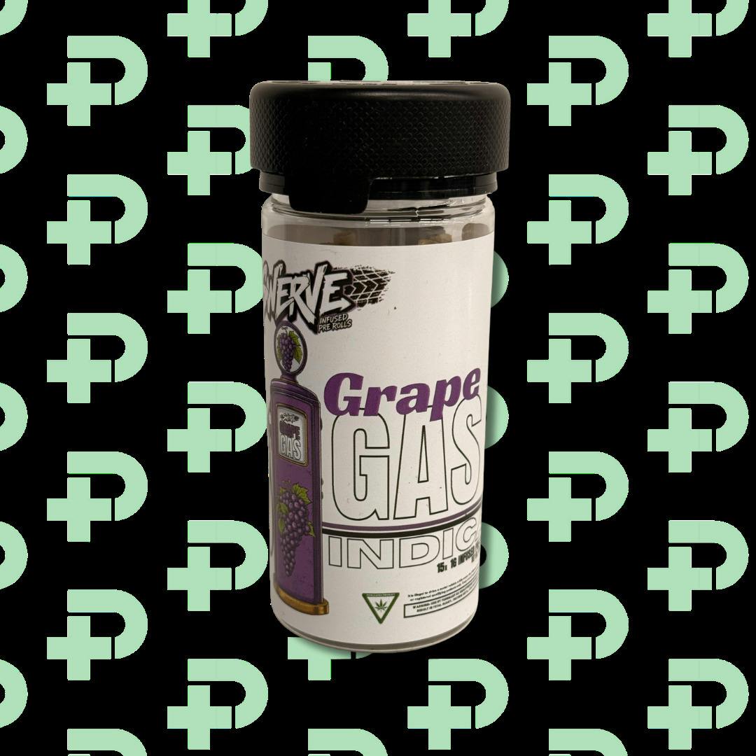 Swerve 15 Pack 1g Infused Prerolls - Grape Gas cannabis product