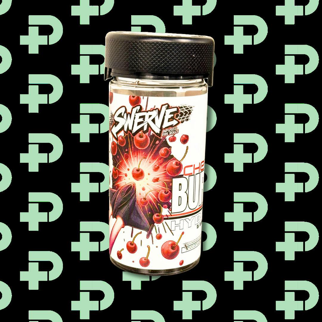 Swerve 15 Pack 1g Infused Prerolls - Cherry Burst cannabis product