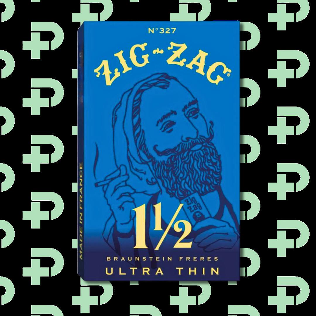 Zig Zag 1 1/2 24 Ultra thin Vegan non gmo 50 papers