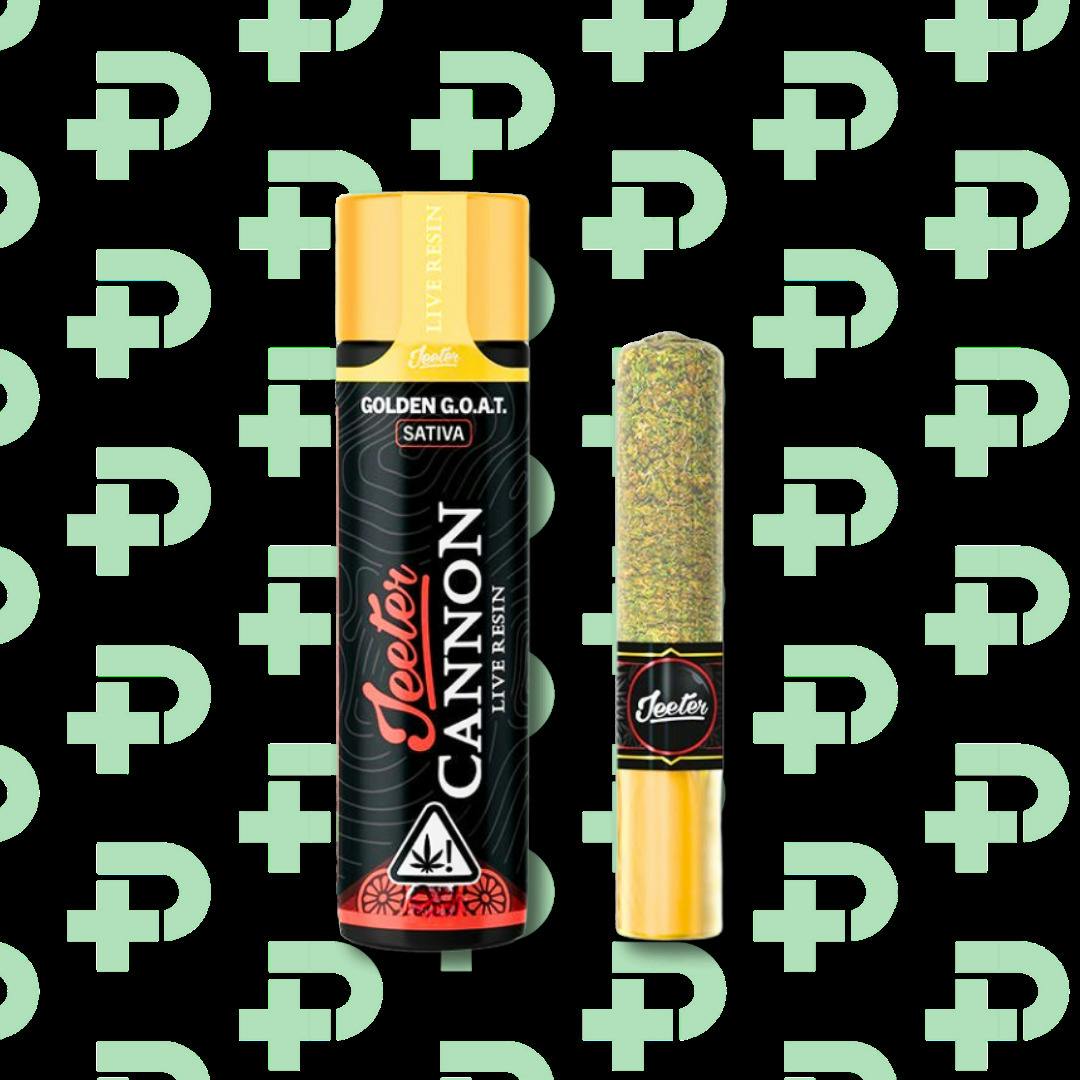 Jeeter 1.3g Infused Cannon - Golden G.O.A.T