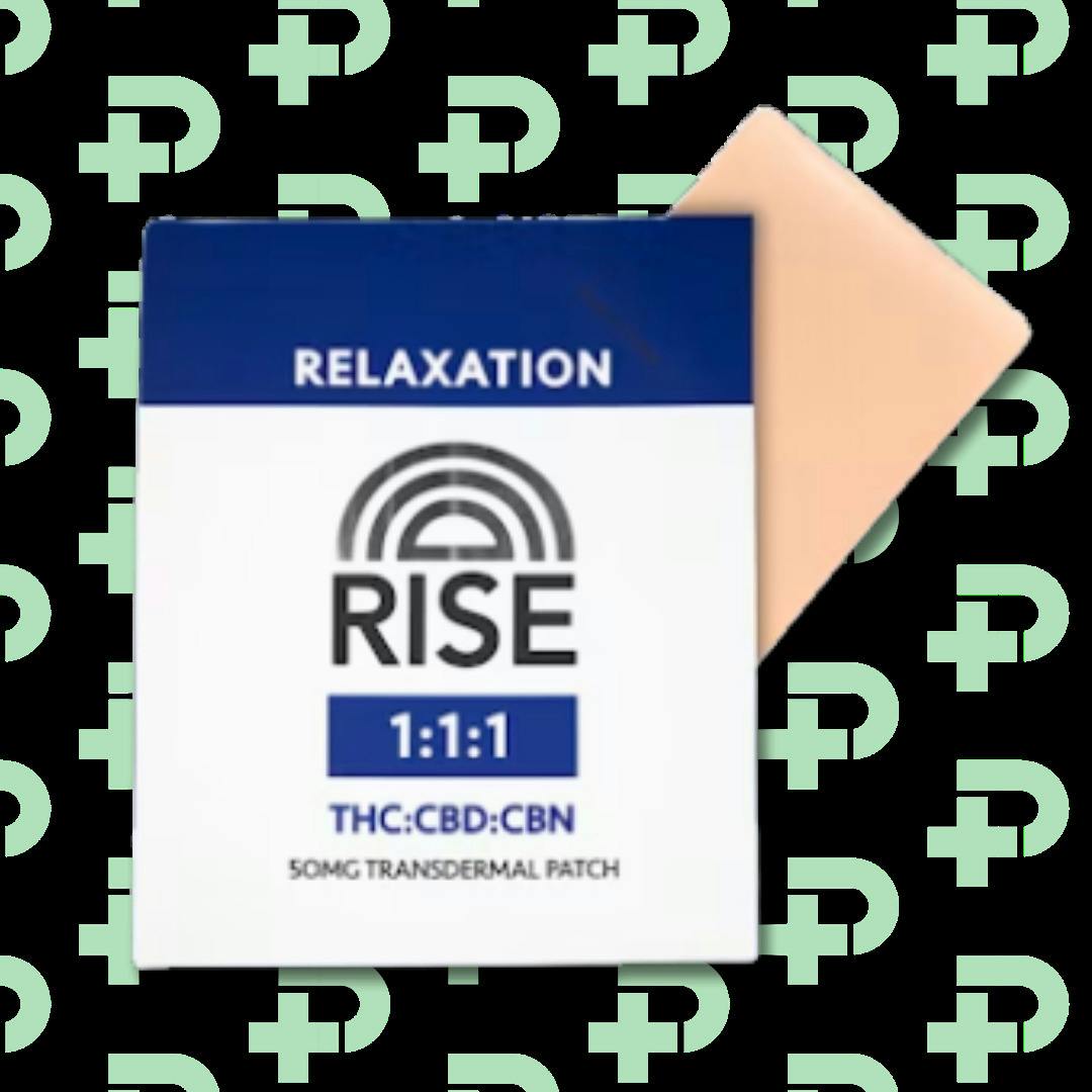 RISE - Relaxation - Transdermal Patch - THC/CBD/CBN - 1:1:1