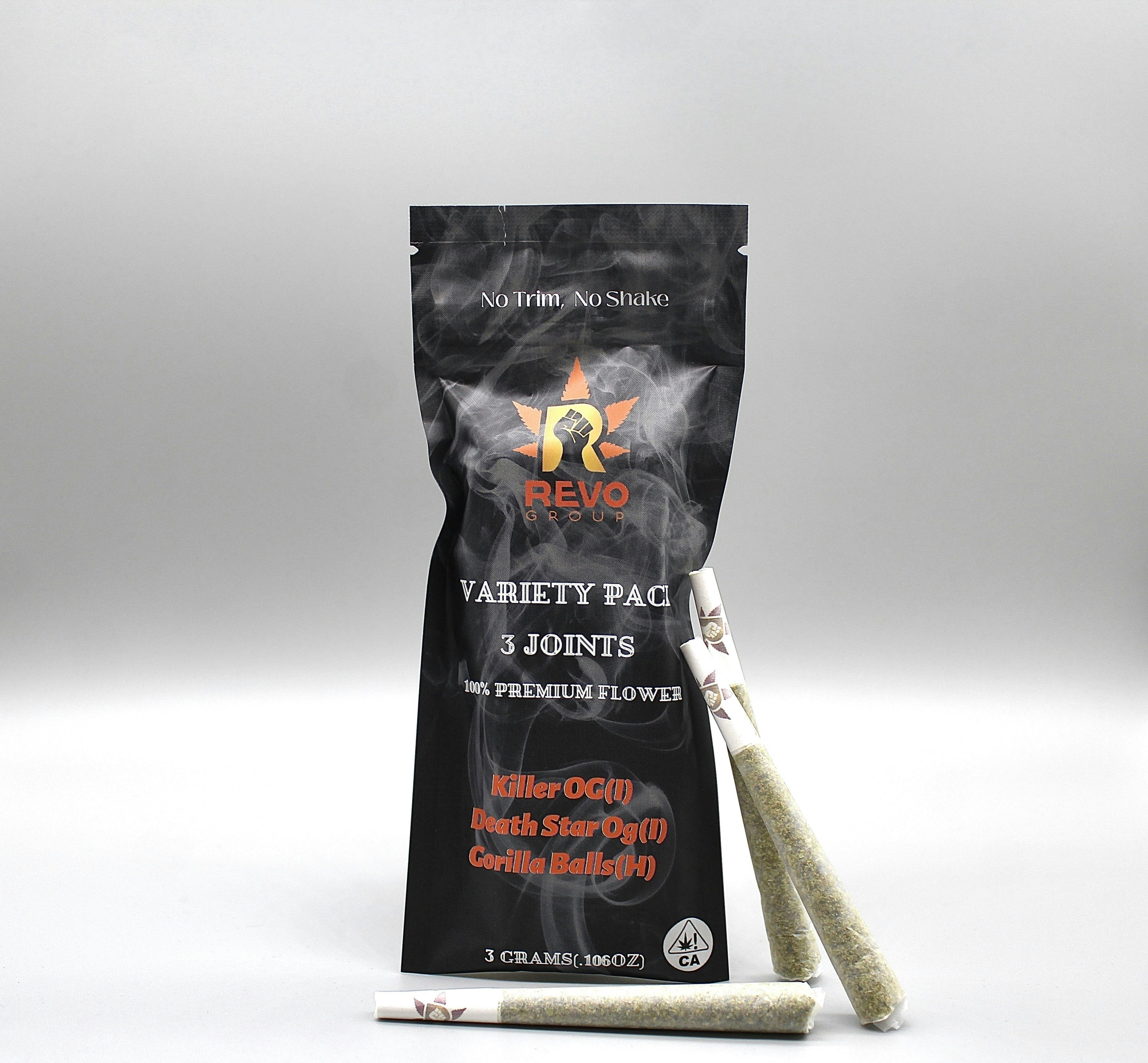 Revo Group - Variety - Killer Og, Death Star Og, Gorilla Balls - 3 Items