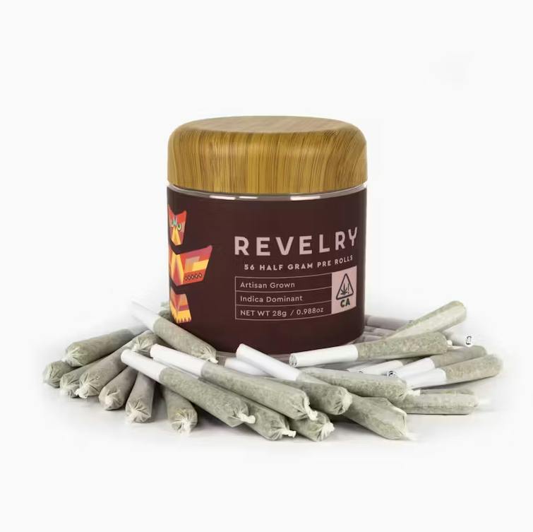 Revelry Herb Co - 56pk Prerolls - Peanut Butter Cups