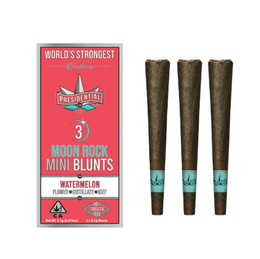 Presidential - 3pk Moonrock Blunts - Strawberry