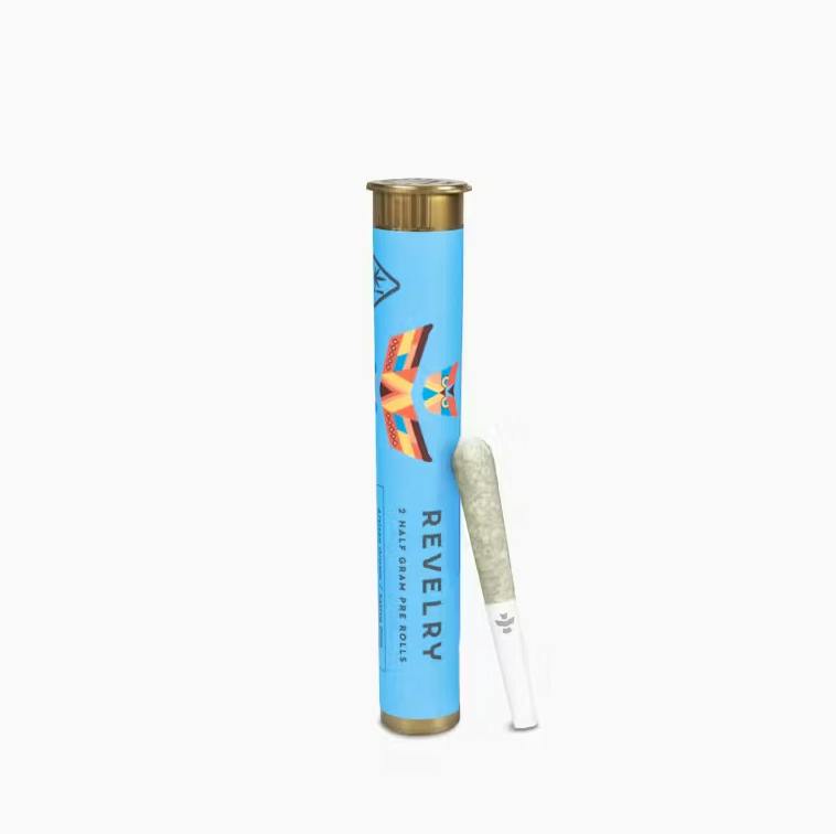 Revelry Herb Co - 2pk Prerolls - Banana Funk
