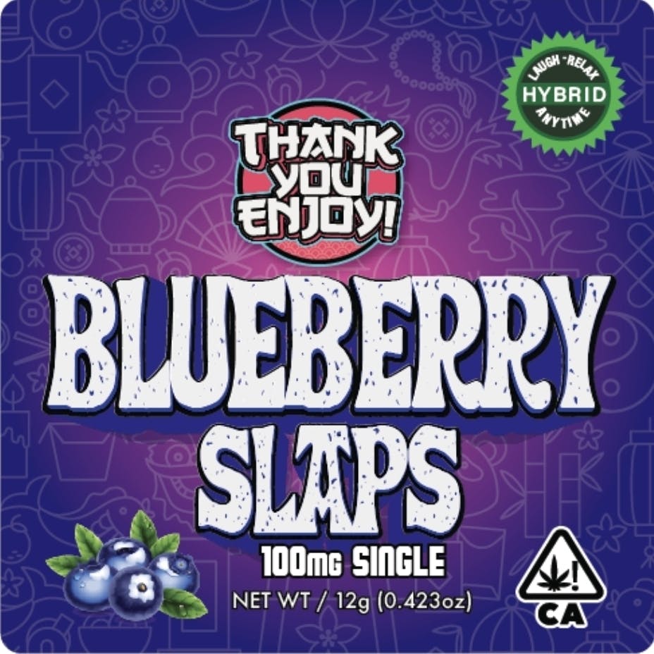 Thank You Enjoy: Blueberry Slaps