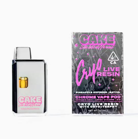 CAKE - 1g Cryo Live Resin AIO - Maui Wowie