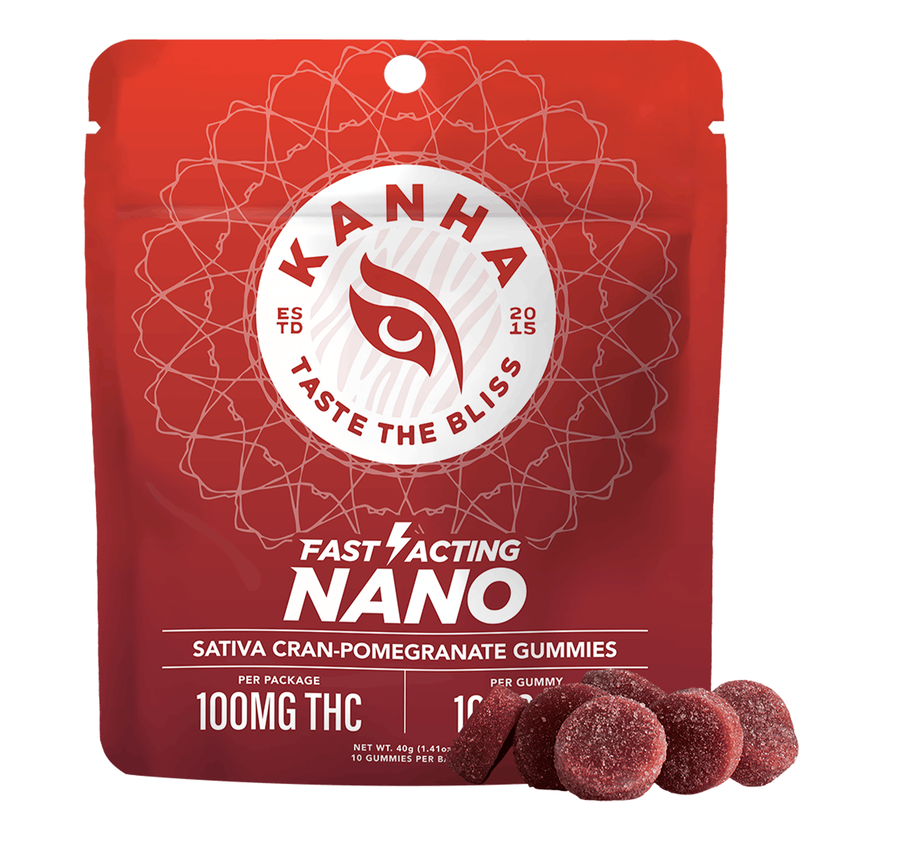 Kanha Gummies: Nano Cran-pomegranate