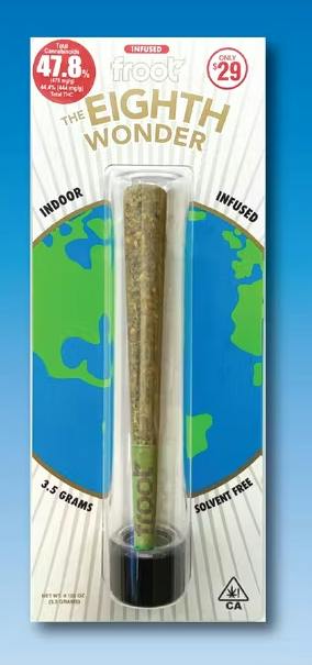Froot The Eighth Wonder Infused Preroll