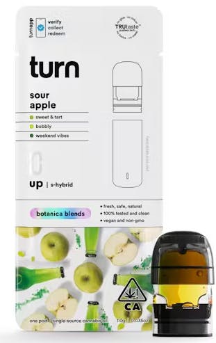 turn: Sour Apple Seltzer