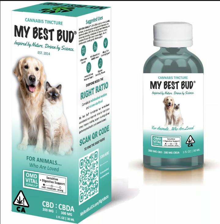 OMD Vital 300mg CBD:300mg CBDA 1 fl oz